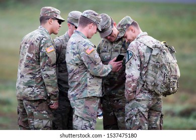 Pabrade/Lithuania October 21, 2019
A US Soldiers From 1st Cavalry Division