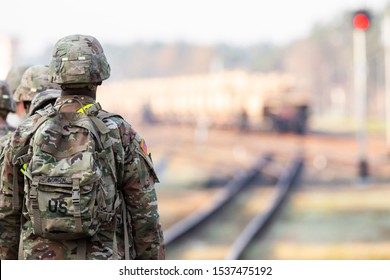 Pabrade/Lithuania October 21, 2019
A US Soldiers From 1st Cavalry Division