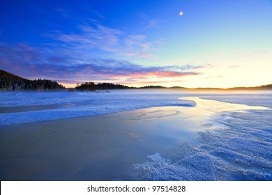 8,147 Frozen lake at night Images, Stock Photos & Vectors | Shutterstock