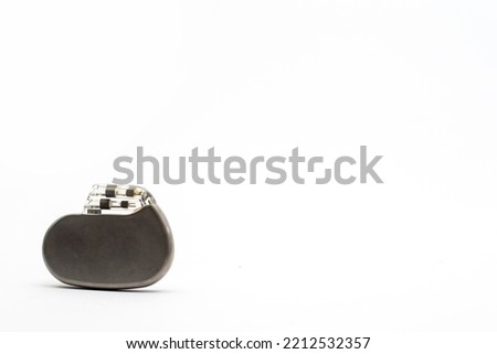 Pacemaker with wihite isolated background