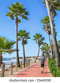 Pacific Beach San Diego Boardwalk Jogger