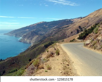 The Pacific Coast Highway in Big Sur, Northern California, also known as PCH