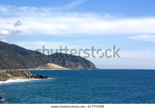 Pacific Coast Highway One near Point Mugu,\
Ventura County,\
California