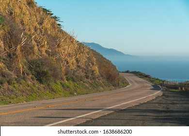 Pacific Coast Highway, scenic State Route 1. Big Sur,  California Coast