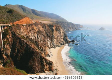 Pacific Coast Highway at Southern California