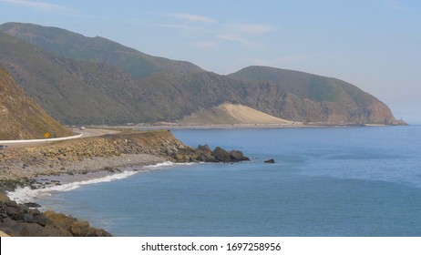 Pacific Coast At Malibu - Aerial View