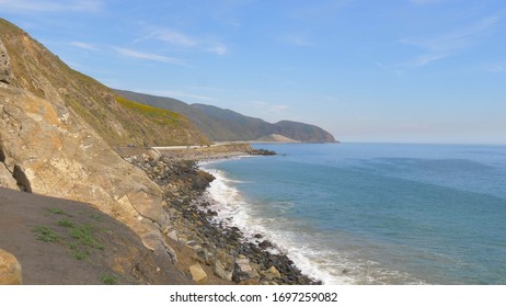 Pacific Coast At Malibu - Aerial View