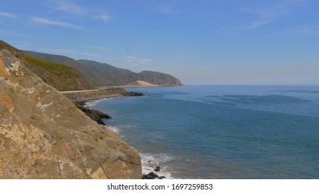 Pacific Coast At Malibu - Aerial View