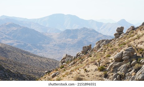 Pacific Crest Trail Desert Section F From Tehachapi Pass To Walker Pass In California, USA.