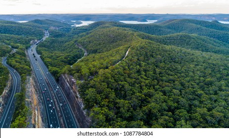 Pacific Highway At Berowra, Sydney, Australia