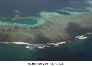                                Pacific Island Micronesia Aerial View
