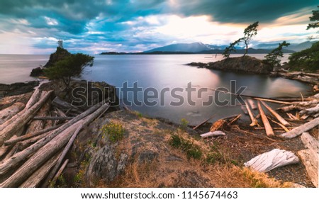 Pacific North West Islands on Bowen Island Howe Sound and the Salish Sea Vancouver Scenics and Landscapes