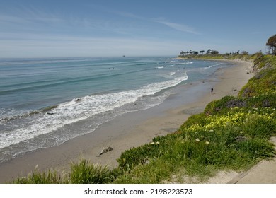 Pacific Ocean Beach In Southern California