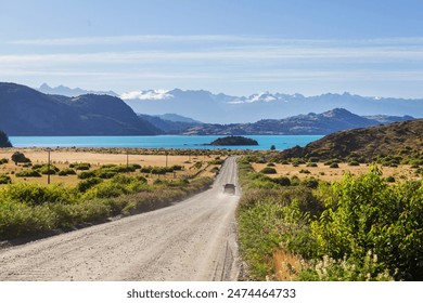 Pacific ocean coast along Carretera Austral, Patagonia, Chile - Powered by Shutterstock