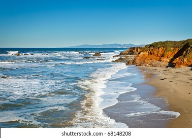 Pacific Ocean coast, California, USA