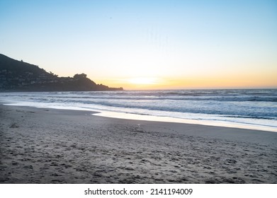 Pacific Ocean  Sunset In San Francisco CA