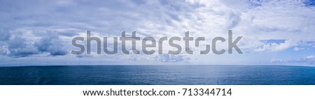 pacific ocean waterscapes panorama near alaska