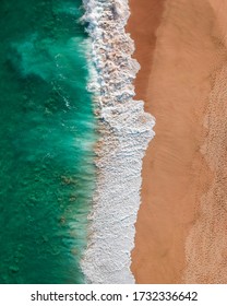 Pacific Ocean Waves Aerial View