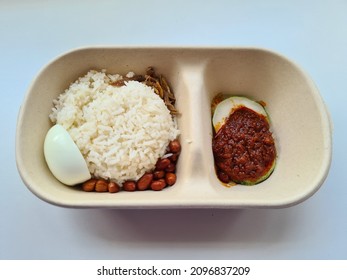 A Pack Of Nasi Lemak Malaysian Local Favorite