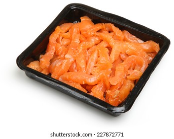 Pack Of Smoked Salmon Bits And Pieces.