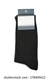 Pack Of Three Pair Of Socks Isolated On A White Background