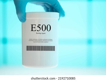 Packaging With Nutritional Supplements E500 Raising Agent