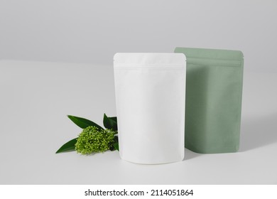 Сardboards packaging for tea. Blank tea packaging mockup with tea to demonstrate your branding design. High quality photo