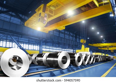 Packed Rolls Of Steel Sheet, Cold Rolled Steel Coils