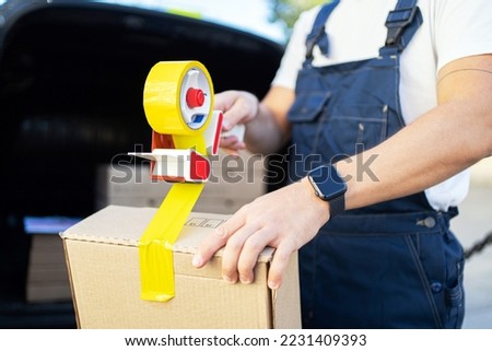 Packing boxes for delivery express delivery