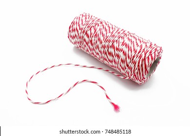 Packing Rope Parcel Rope On White Stock Photo 748485118 