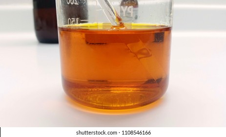 Packing Rosehip Oil In The Pharmacy Laboratory