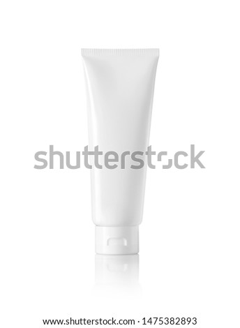 Packshot / Product Shot / White Packaging Isolated On White Backround