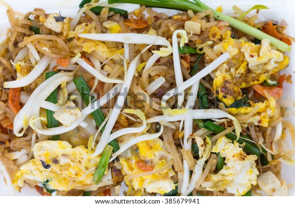 Pad Thai Thailand Fried Street Food Stock Photo Edit Now 385679941