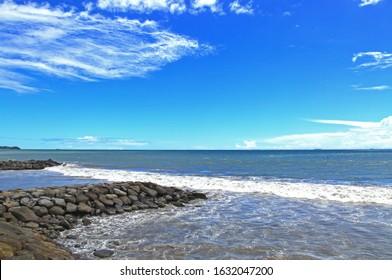 Padang Beach In Padang, West Sumatra, Indonesia.