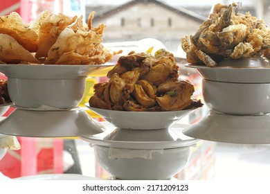 Padang Cuisine Menu At A Street Food Restaurant.