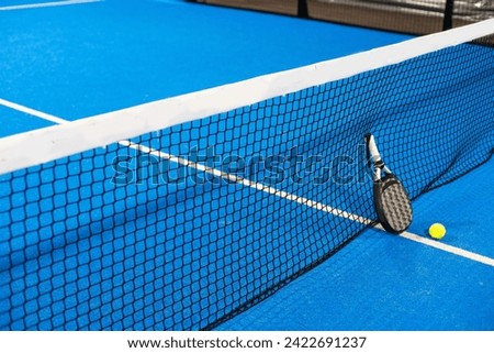 paddle balls and racket. sport