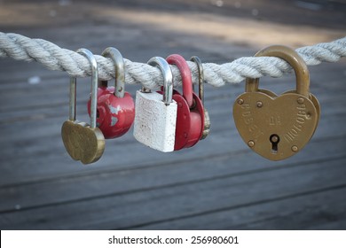 Padlocks For Love With Words 