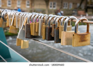 Padlocks on a Bridge