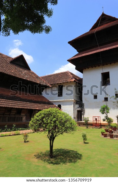 Padmanabhapuram Palace Ancient Travancore Kingdom Located Stock Photo ...