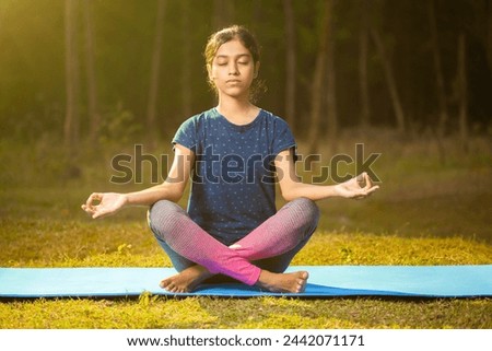 padmasana yoga, zen-like, indian, female, yoga mat, morning sunlight