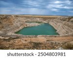 Padovsky quarry in Samara region, Russia