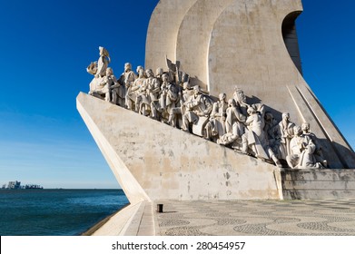Padrao dos Descobrimentos (Monument of the Discoveries) in Lisbon, Portugal 