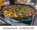 Paella for two hundred people on the Basque Block in downtown Boise, Idaho