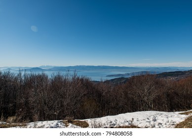 Pagasetic Gulf View From Pelion Mountain 