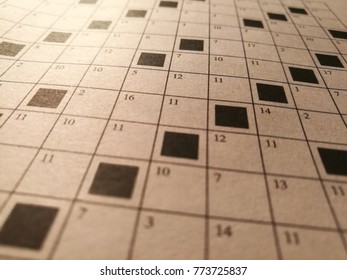 Page Open Crossword Puzzle Stock Photo 773725837 Shutterstock