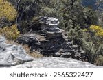 Pagoda rocks at Hassans Walls lookout, Lithgow, NSW