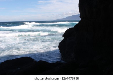 Pagudpod Beach Near Rocks.