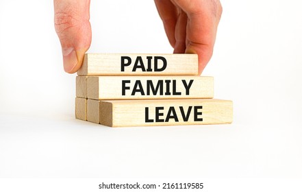 Paid Family Leave Symbol Concept Words Stock Photo 2161119585 ...