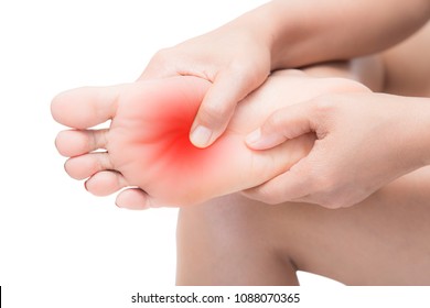 Pain In The Foot Of The Elderly.Symptoms Of Peripheral Neuropathy.
Most Symptoms Are Numbness In The Fingertips And Foot.