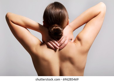 Pain in neck.